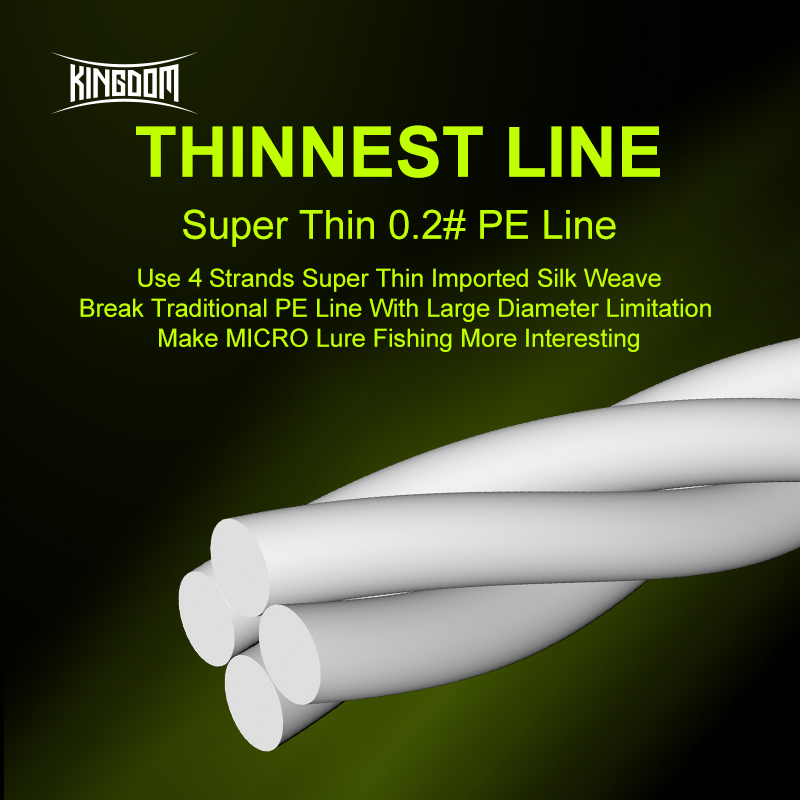 Kingdom Micro Fly THINNER Fish - Ice Fishing Line incelemesi ve fiyatı