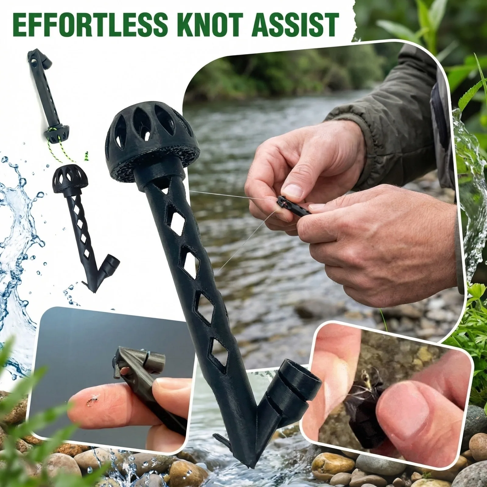 Magnetic Knot Tying Tool Flyin - Fishing Line Winder incelemesi ve fiyatı