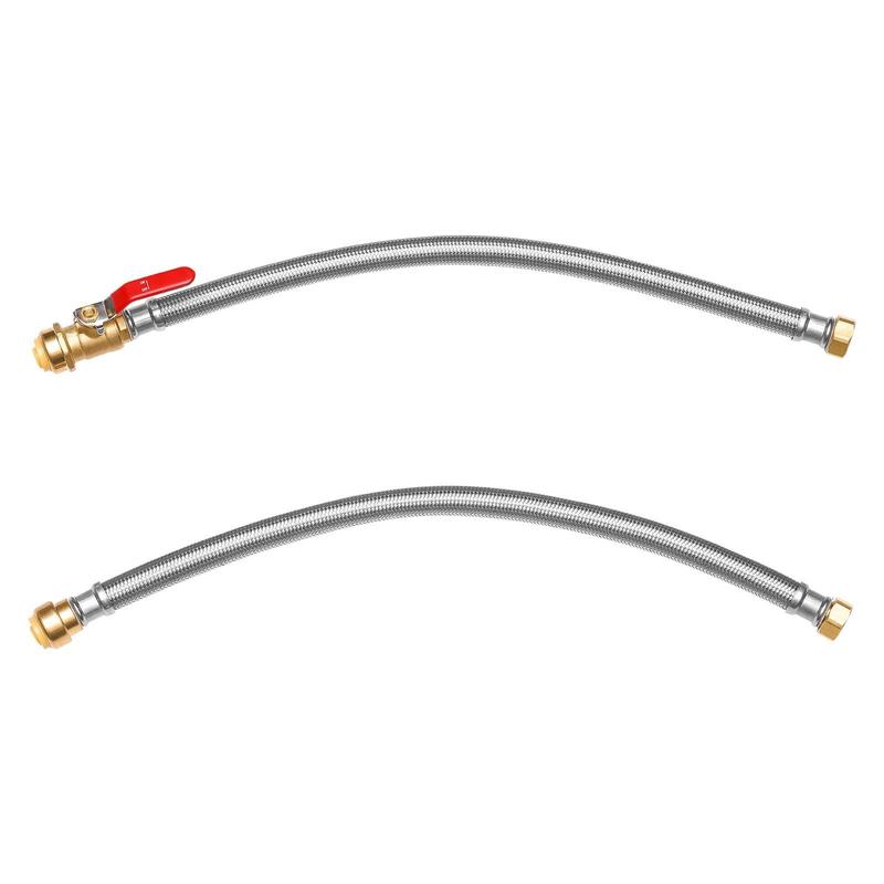 Water Heater Kit, Push-Fit Val - Braided Line incelemesi ve fiyatı