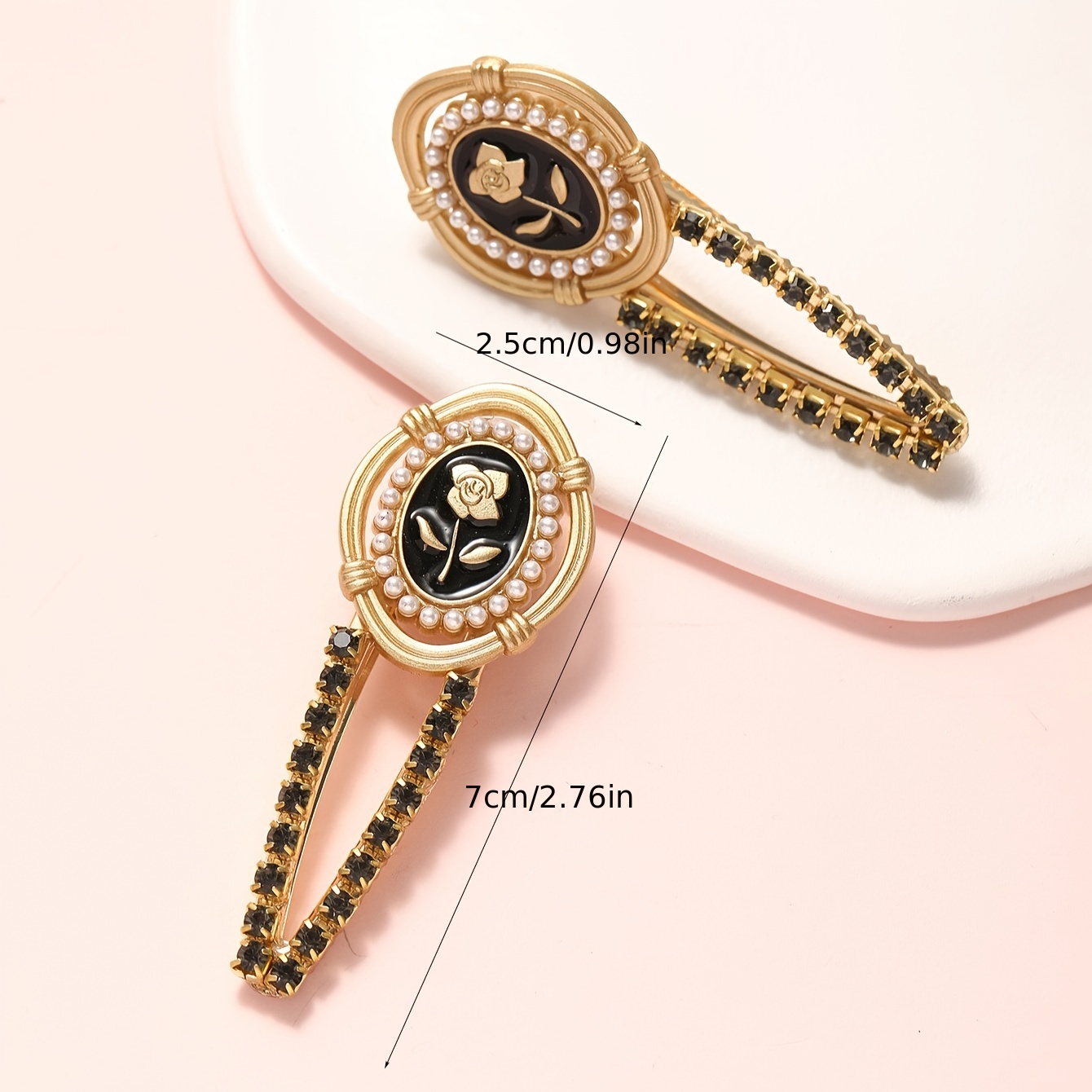 2pcs/ Set Hairpin Fashion Pers - Tippet Line incelemesi ve fiyatı