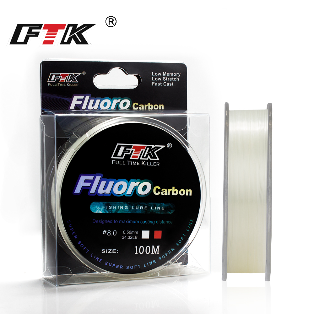 FTK 100m 4.13-34.32LB Fluoroca - Fluorocarbon Line incelemesi ve fiyatı