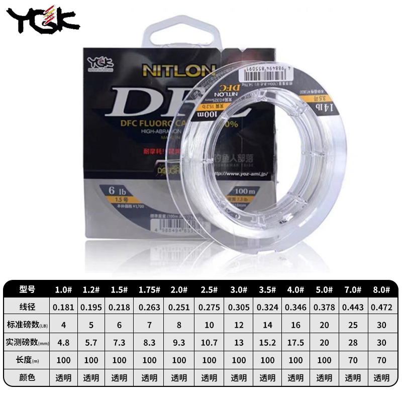 YGK Original DFC Carbon Line L - Fluorocarbon Line incelemesi ve fiyatı