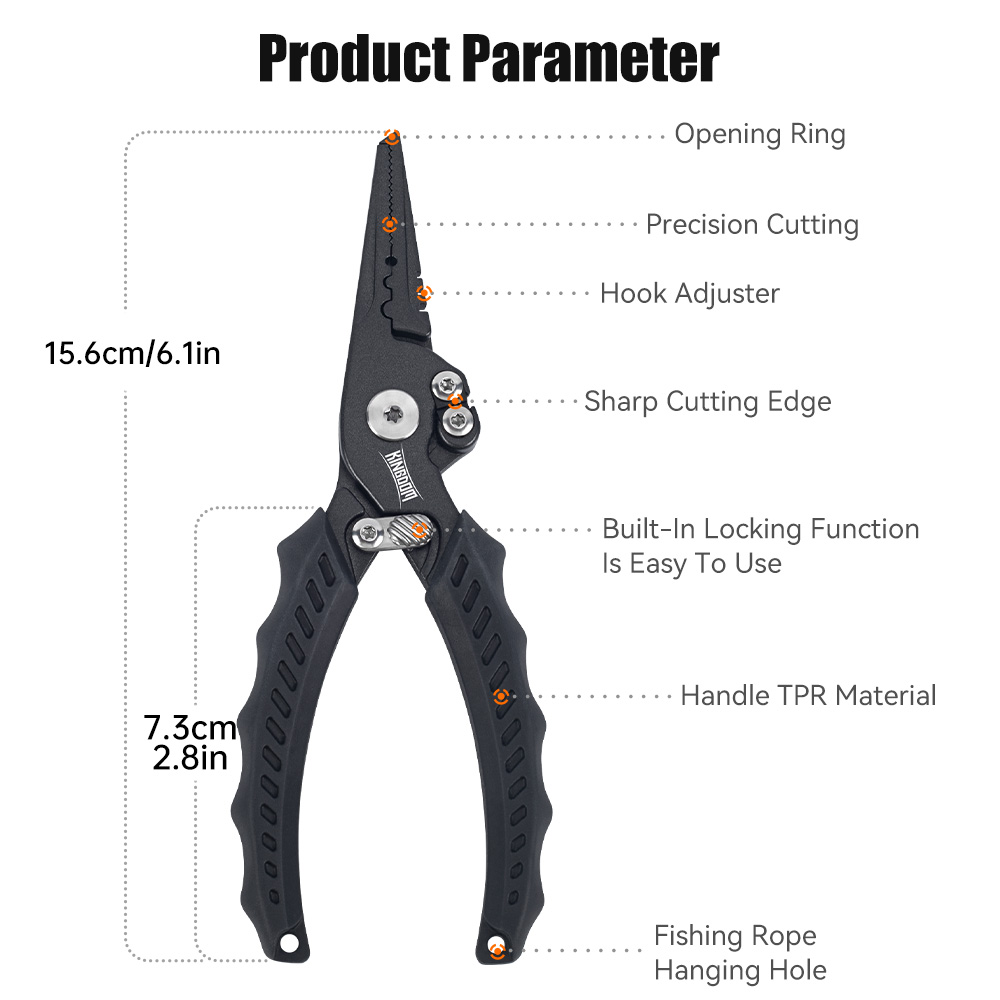 Kingdom Fishing Pliers Multifu - Fishing Line Cutter incelemesi ve fiyatı