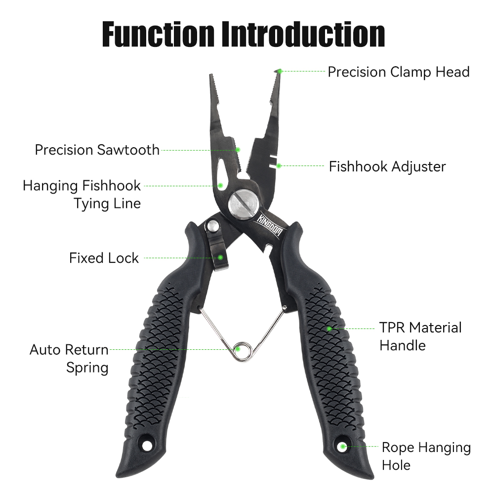 Kingdom Fishing Pliers Multifu - Fishing Line Cutter incelemesi ve fiyatı