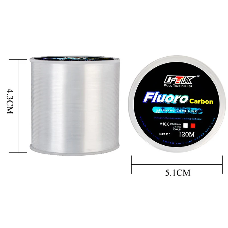 120M Fishing Line 0.14mm-0.6mm - Fluorocarbon Line incelemesi ve fiyatı