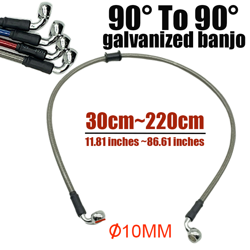 10mm 90 Degree Motorcycle Dirt - Braided Line incelemesi ve fiyatı