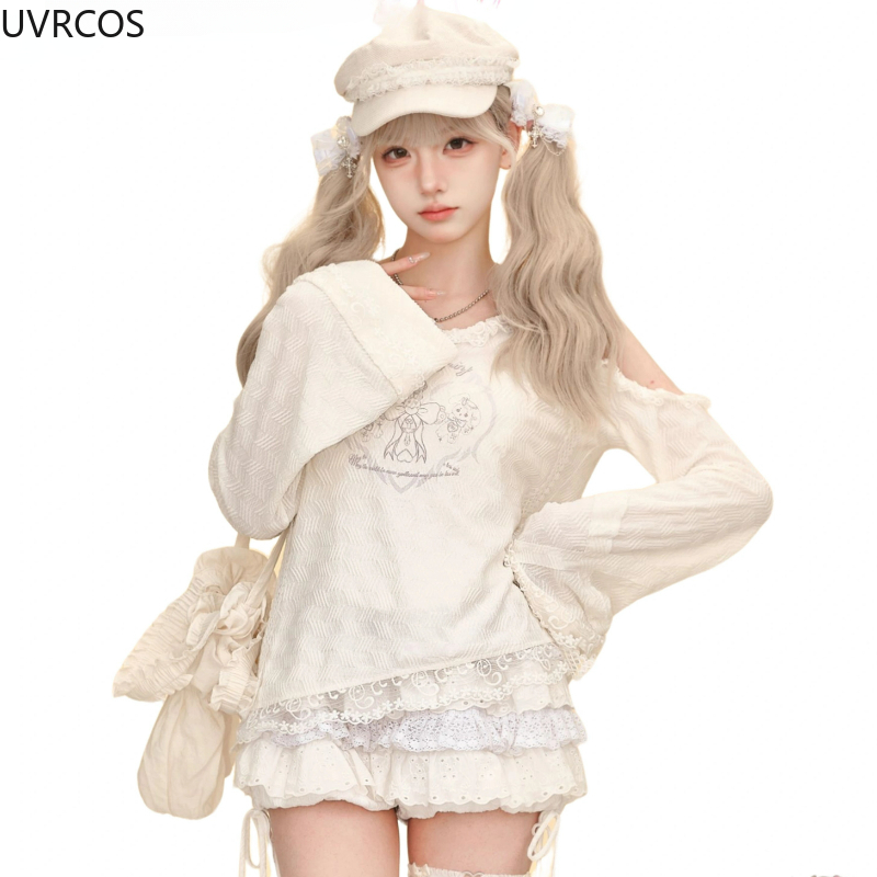 Kawaii Sweet Lolita Style Skir - Fly Line incelemesi ve fiyatı