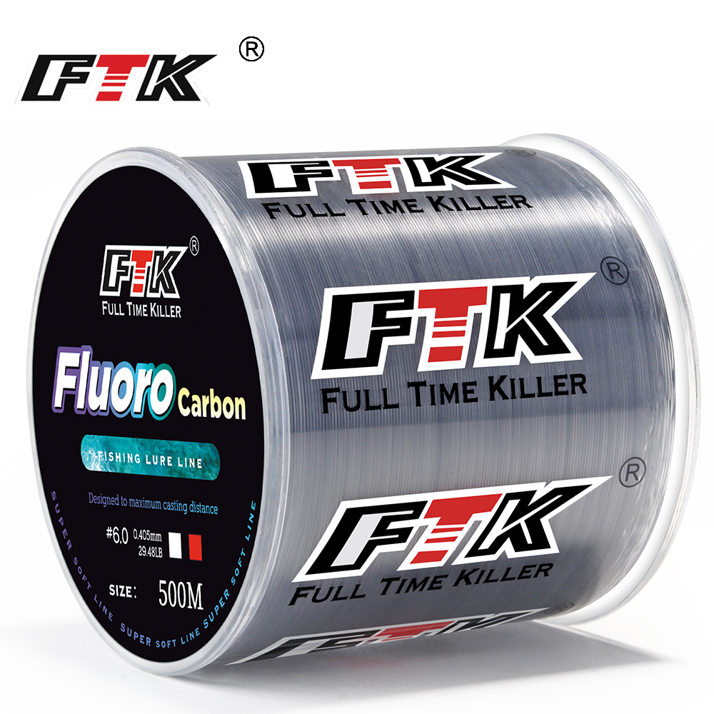 FTK Fishing Line 300M / 500M C - Fluorocarbon Line incelemesi ve fiyatı