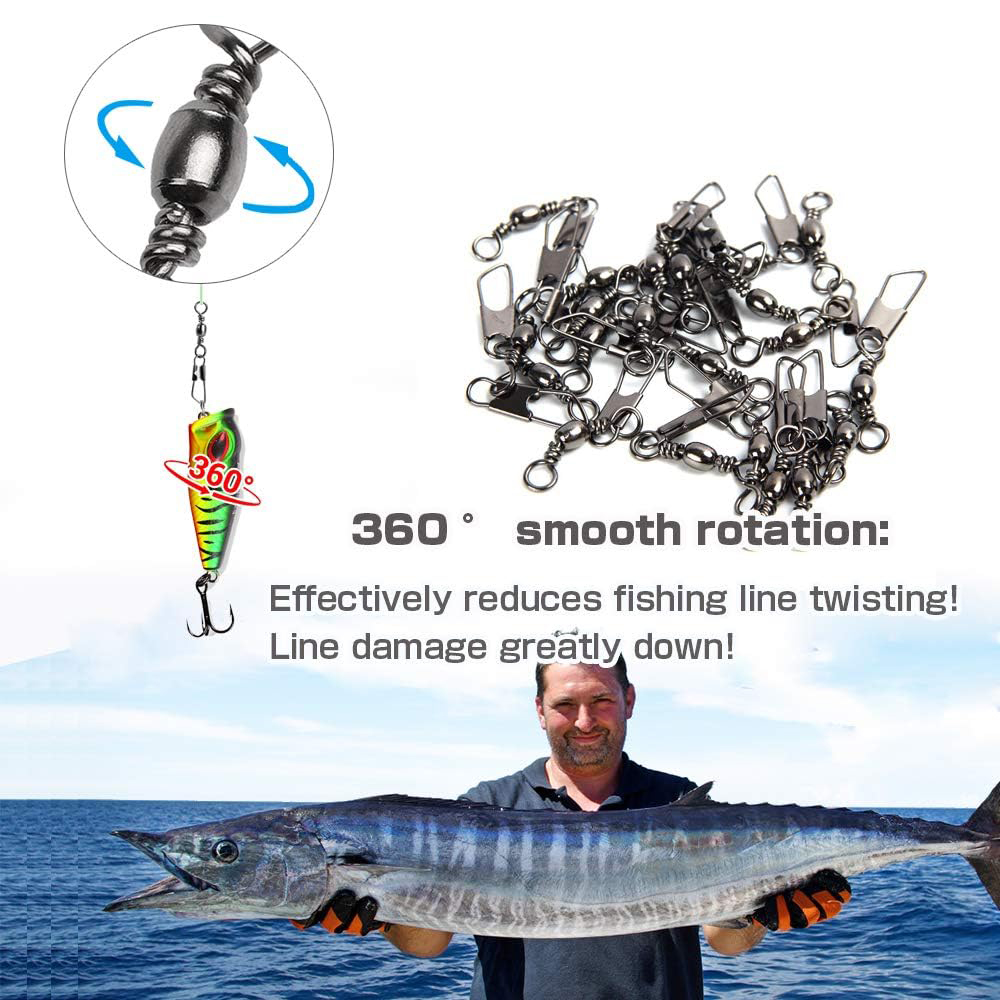 50Pcs Stainless Steel Snap Swi - Saltwater Line incelemesi ve fiyatı