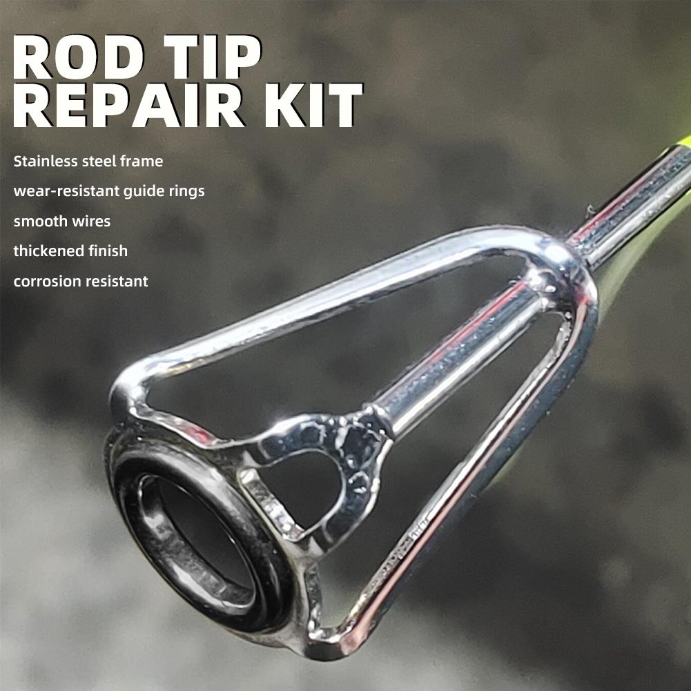 Rod Tip Repair Kit 10pcs Fishi - Saltwater Line incelemesi ve fiyatı