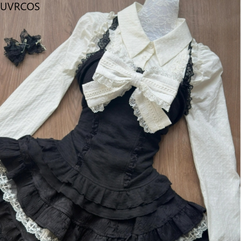 Y2k Aesthetic Lolita Style 3 P - Fly Line incelemesi ve fiyatı