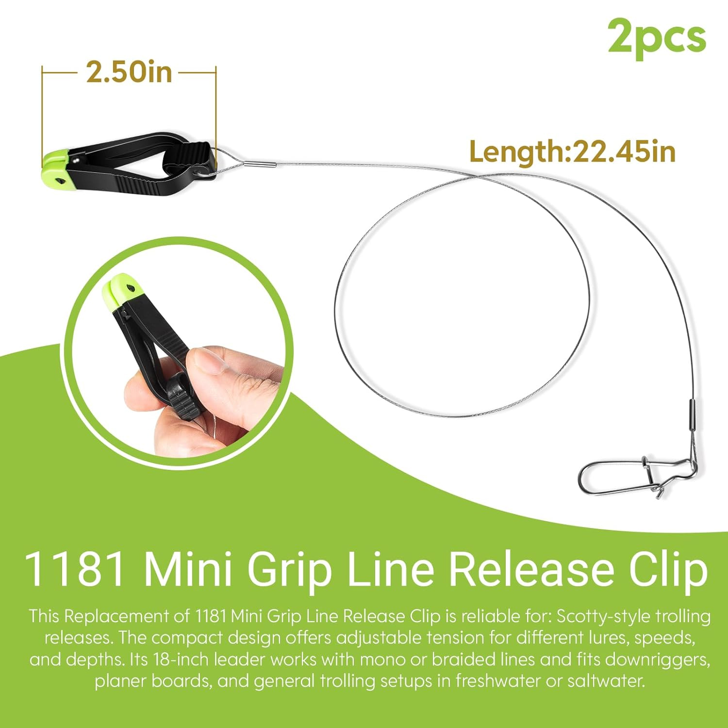 1181 Grip Line Release Clip fo - Leader Line incelemesi ve fiyatı