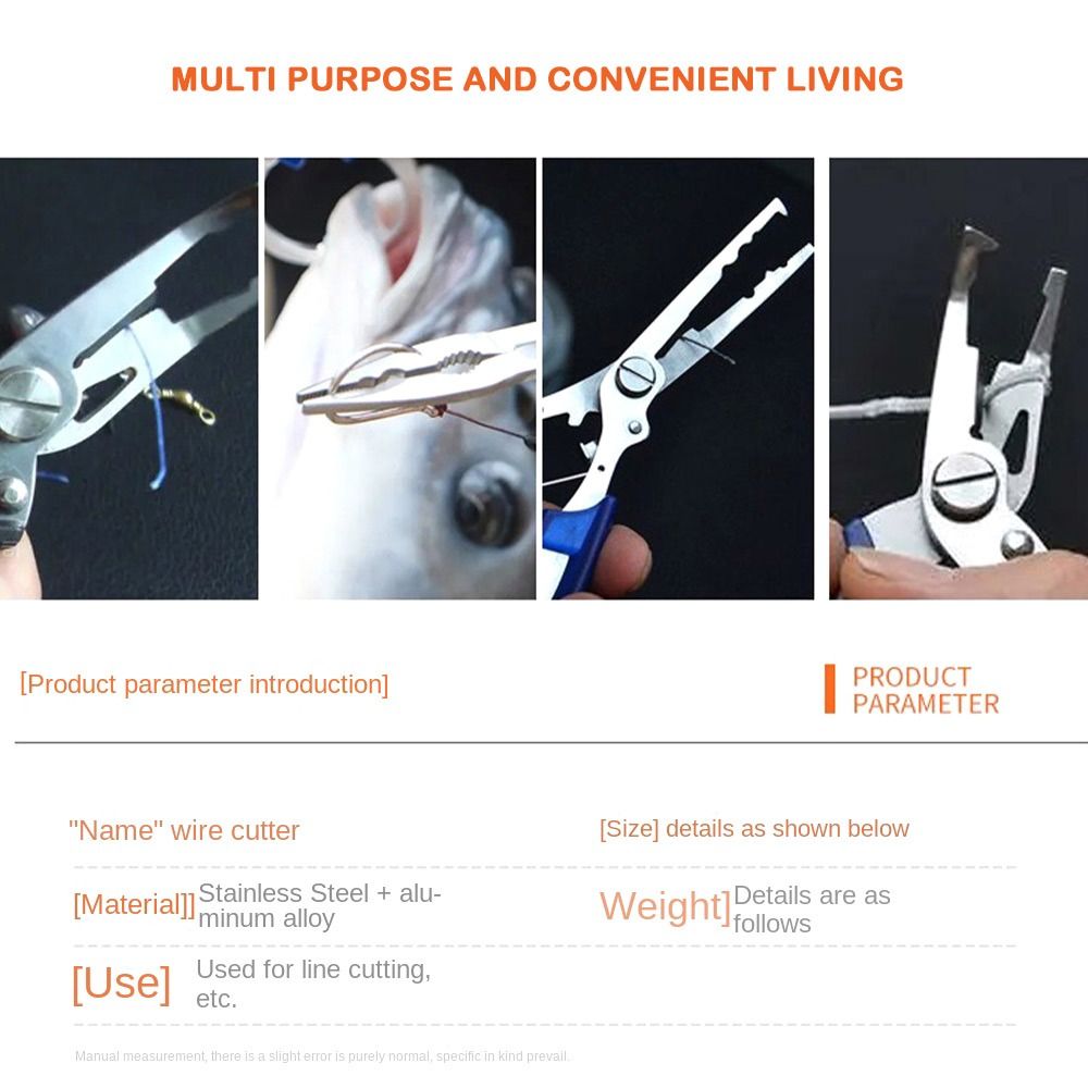 Aluminum Alloy Fishing Pliers  - Fishing Line Cutter incelemesi ve fiyatı