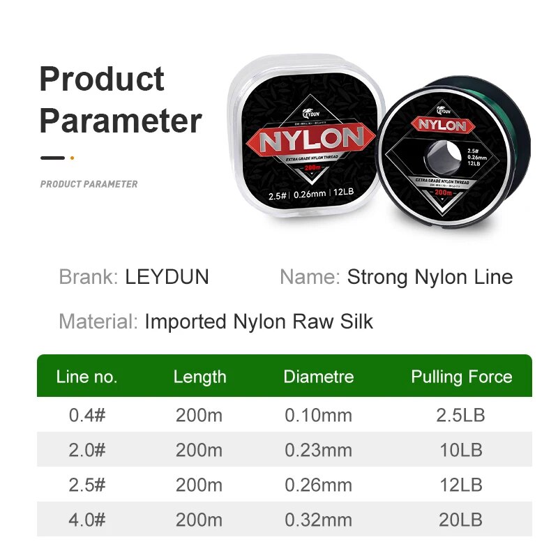 Super Strong Nylon Fishing Lin - Ice Fishing Line incelemesi ve fiyatı