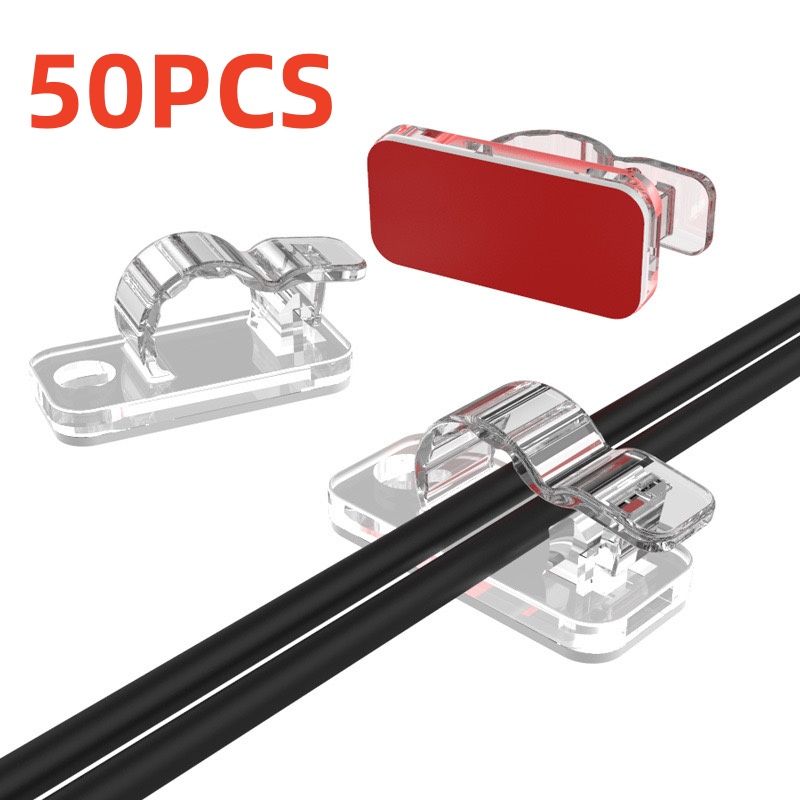 10/50PCS Cable Organizer Clips - Tippet Line incelemesi ve fiyatı