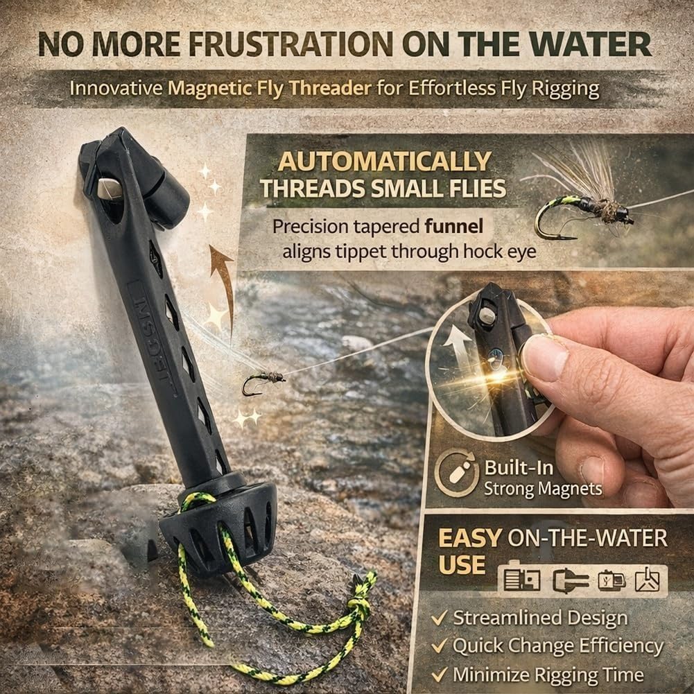 Portable Magnetic Fly Threader - Fishing Line Winder incelemesi ve fiyatı