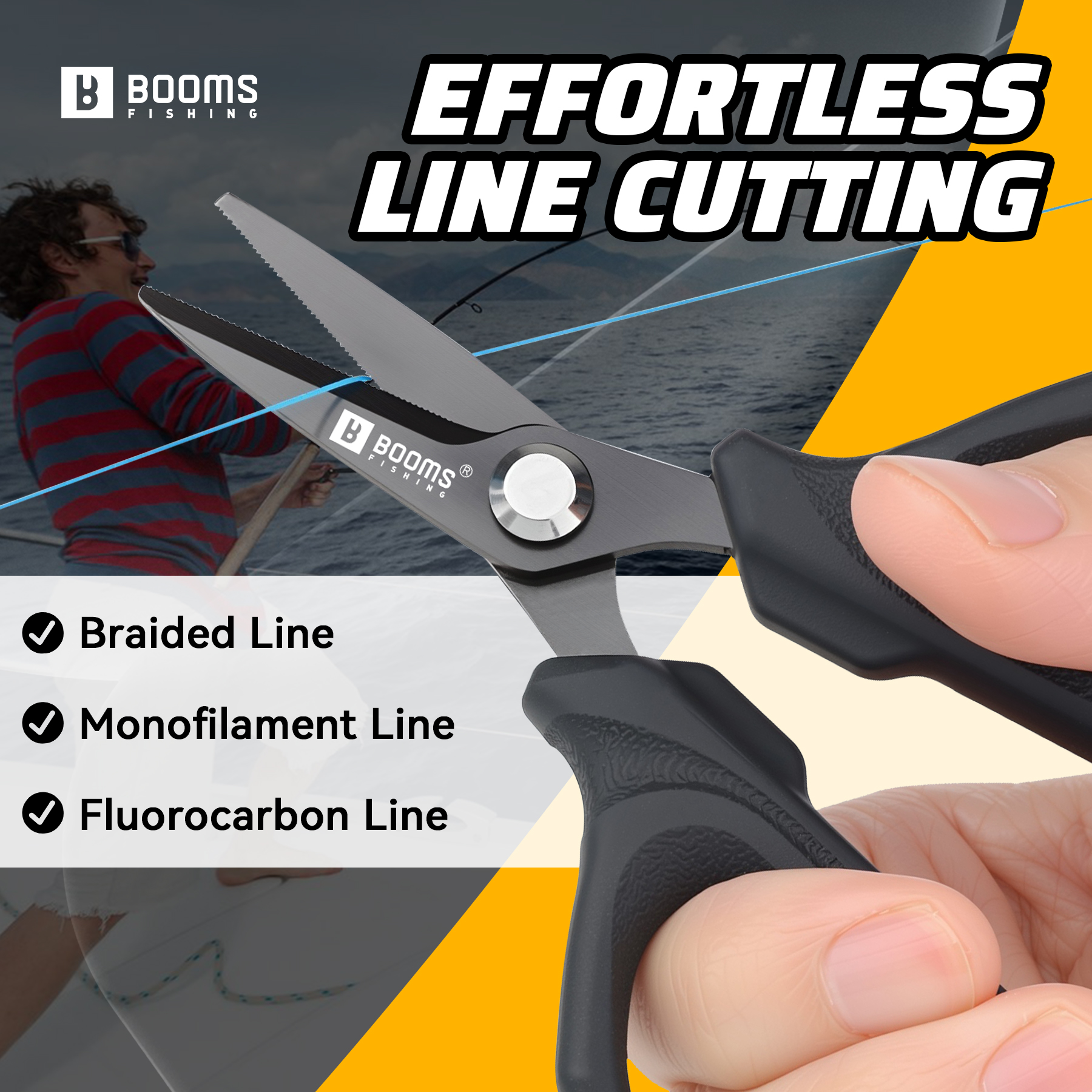 Booms Fishing S07 Stainless St - Fishing Line Cutter incelemesi ve fiyatı