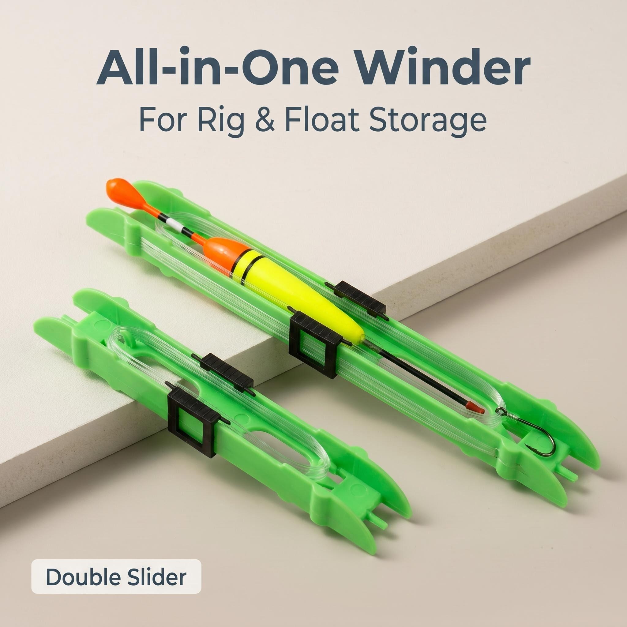 HIRISI 10Pcs Double Slider Fis - Fishing Line Winder incelemesi ve fiyatı