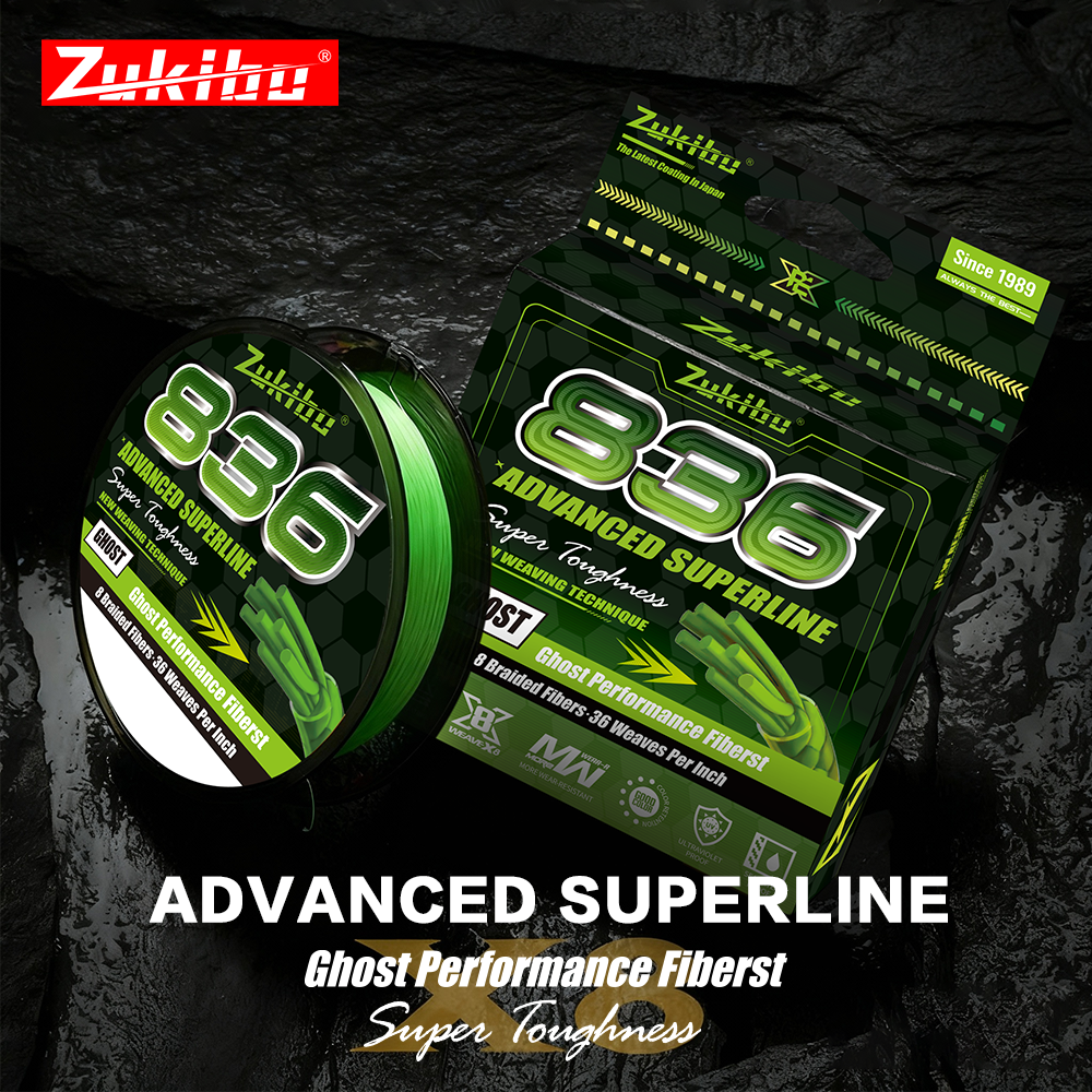 ZUKIBO Ghost 836 500M 8 Strand - Ice Fishing Line incelemesi ve fiyatı
