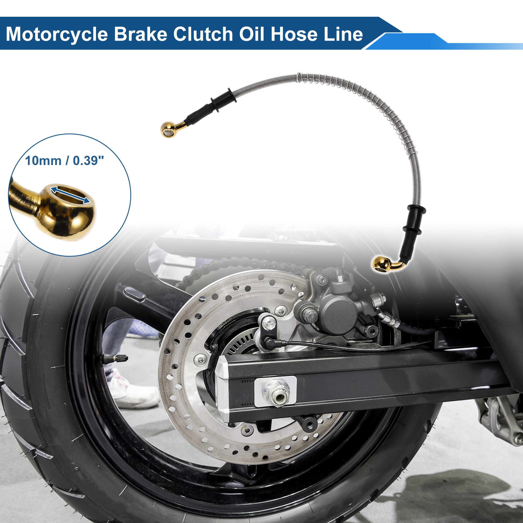 Motoforti 40cm Motorcycle Brak - Braided Line incelemesi ve fiyatı
