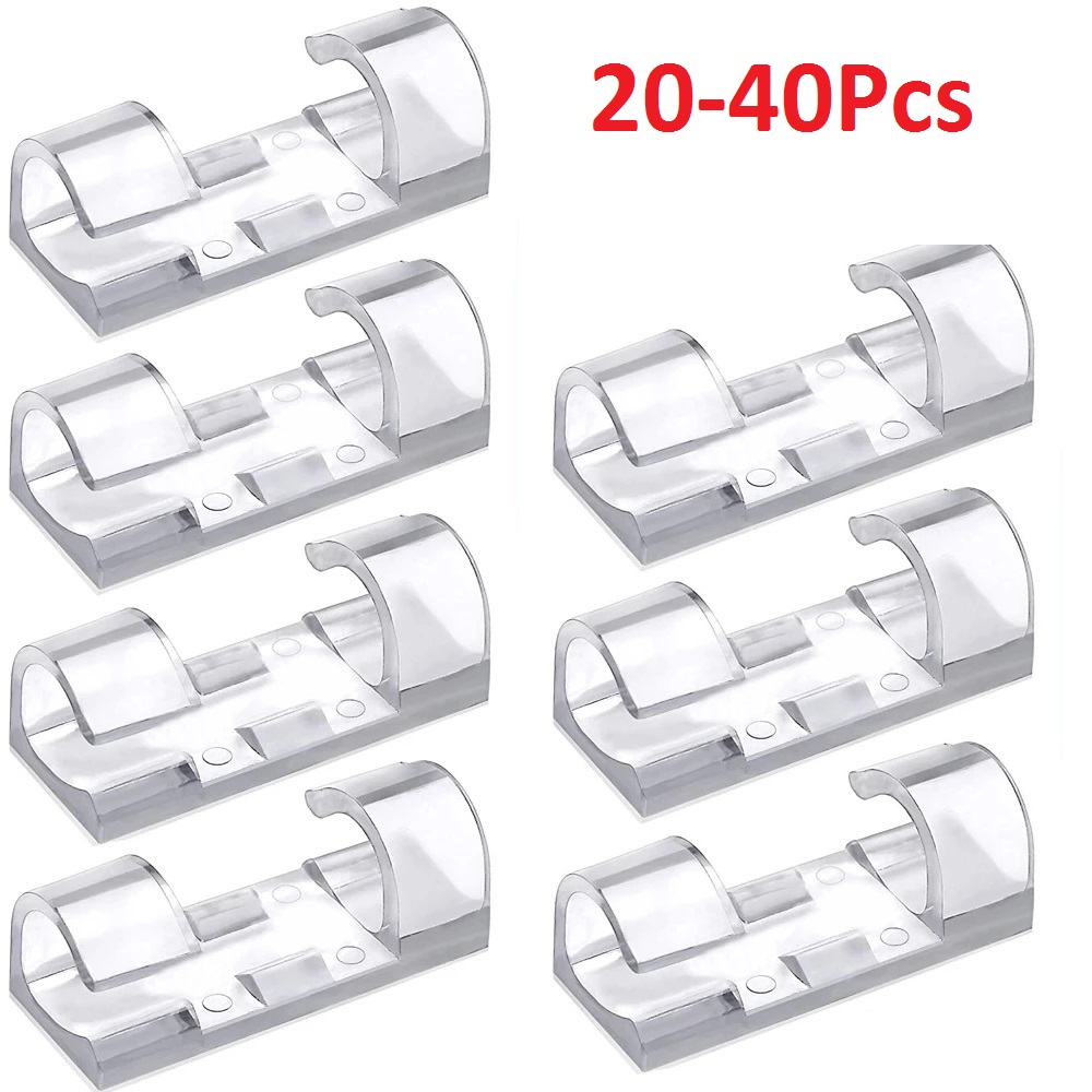 40PCS Cable Organizer Clips Ca - Tippet Line incelemesi ve fiyatı