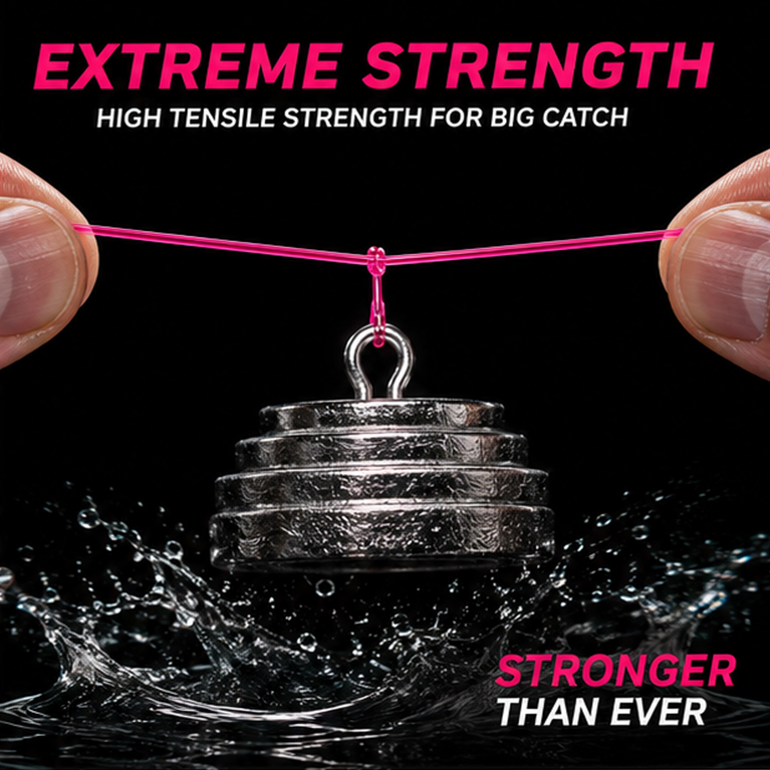 YACUMA 500M-546YDS Strong Pink - Fluorocarbon Line incelemesi ve fiyatı