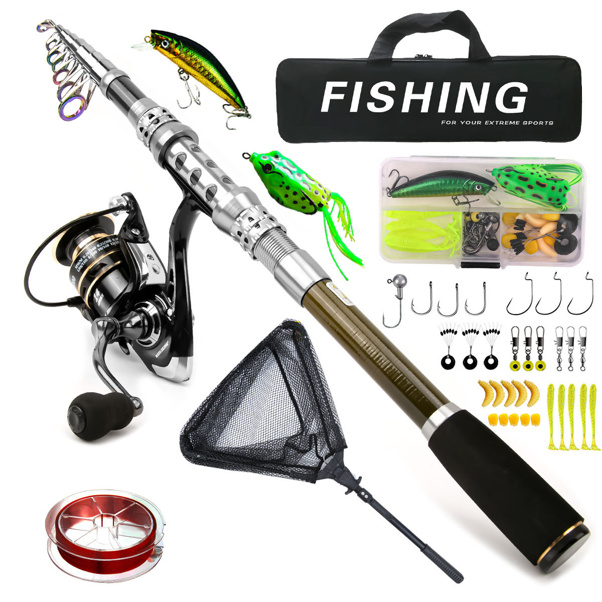 Carbon Luya Rod Wheel Set Sea  - Freshwater Line incelemesi ve fiyatı