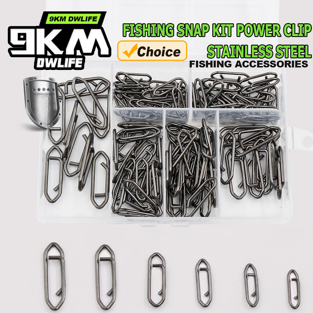 9KM Fishing Snap Kit 110pcs Po - Saltwater Line incelemesi ve fiyatı