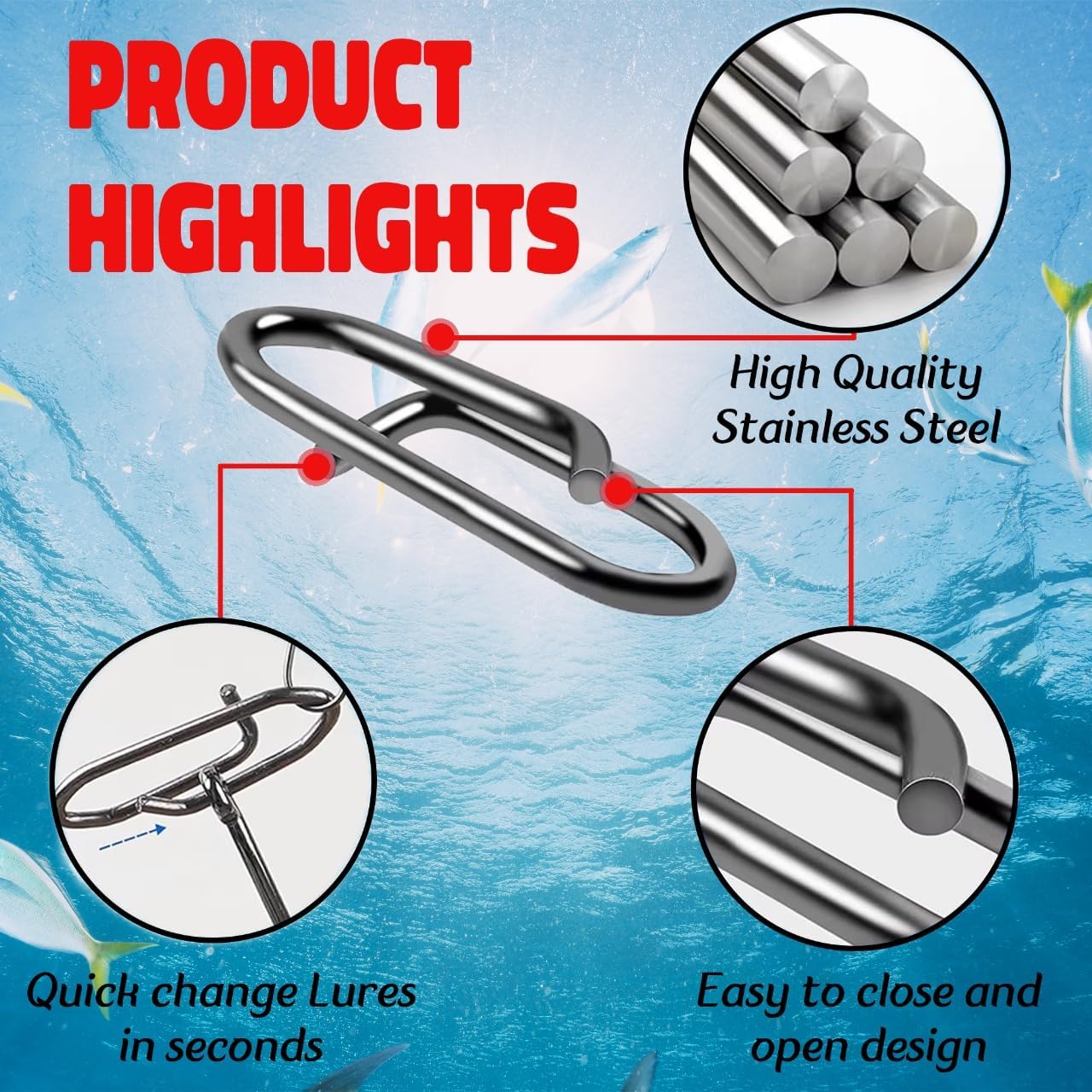 9KM Fishing Snap Kit 110pcs Po - Saltwater Line incelemesi ve fiyatı