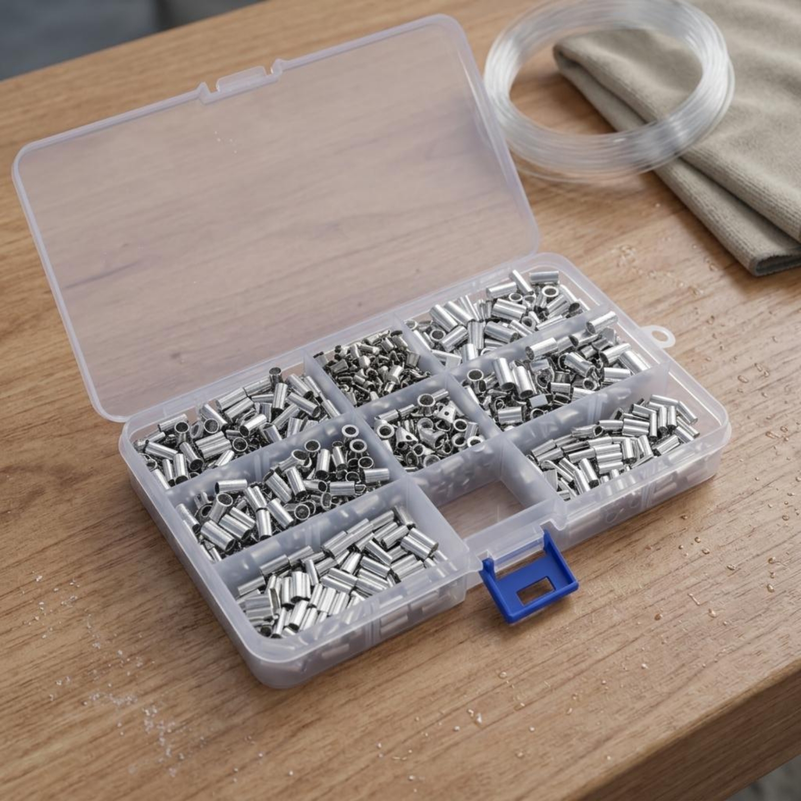 600 Pieces Fishing Line Crimp  - Leader Line incelemesi ve fiyatı
