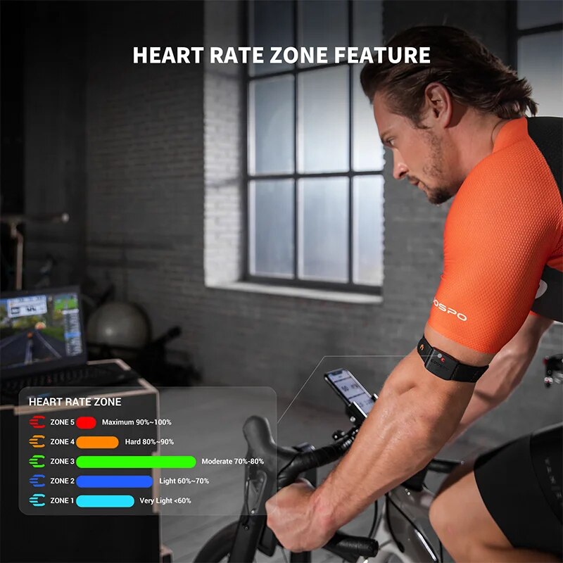 COOSPO HW9 Armband Heart Rate  - Ice Fishing Line incelemesi ve fiyatı