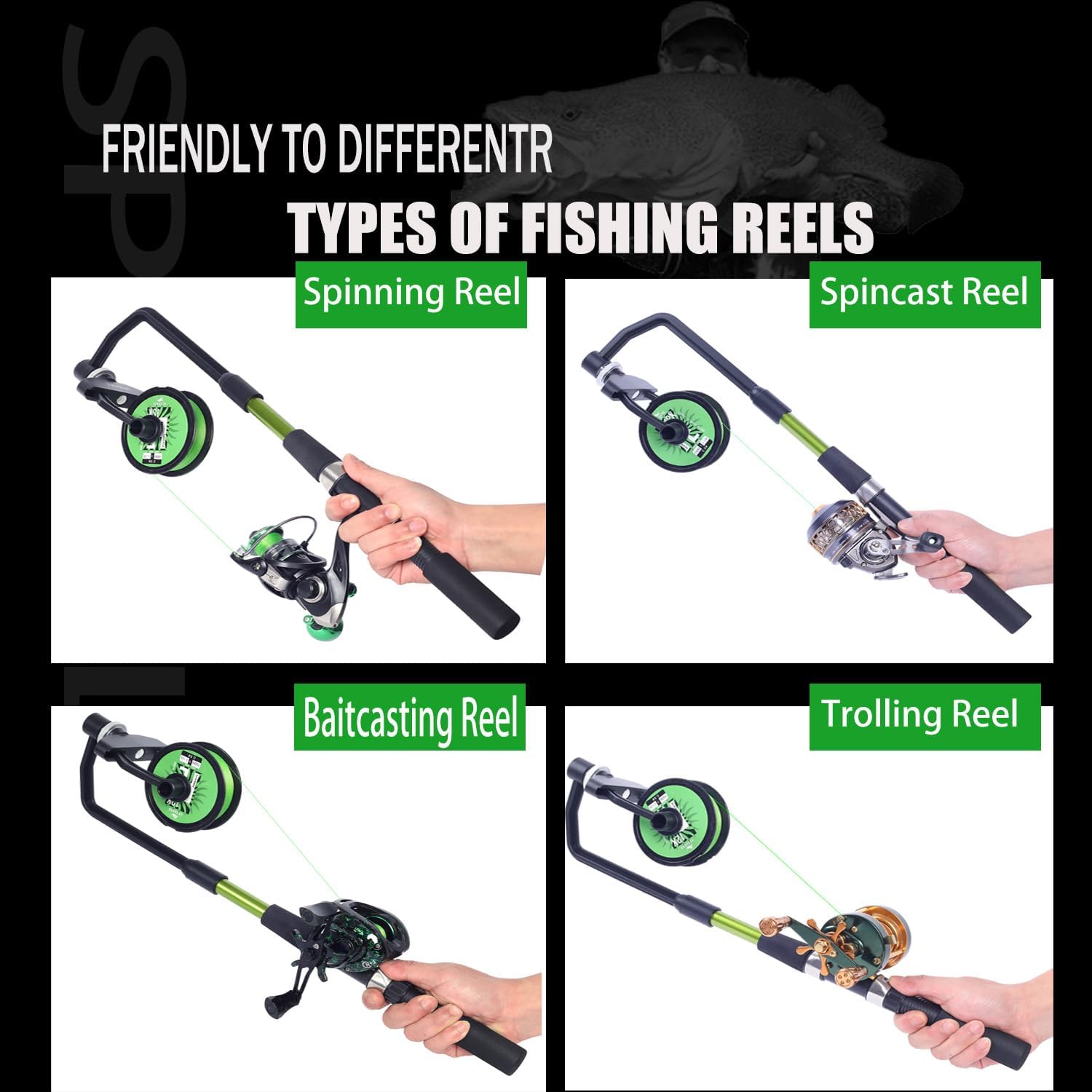 Fishing Line Spooler, Adjustab - Monofilament Line incelemesi ve fiyatı