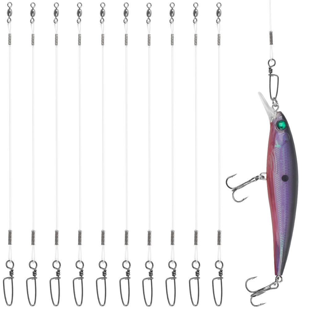 10Pcs Fluorocaron Fishing Lead - Fluorocarbon Line incelemesi ve fiyatı