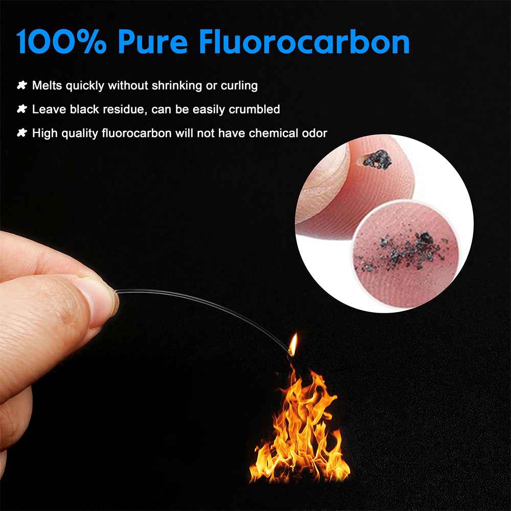 10Pcs Fluorocaron Fishing Lead - Fluorocarbon Line incelemesi ve fiyatı