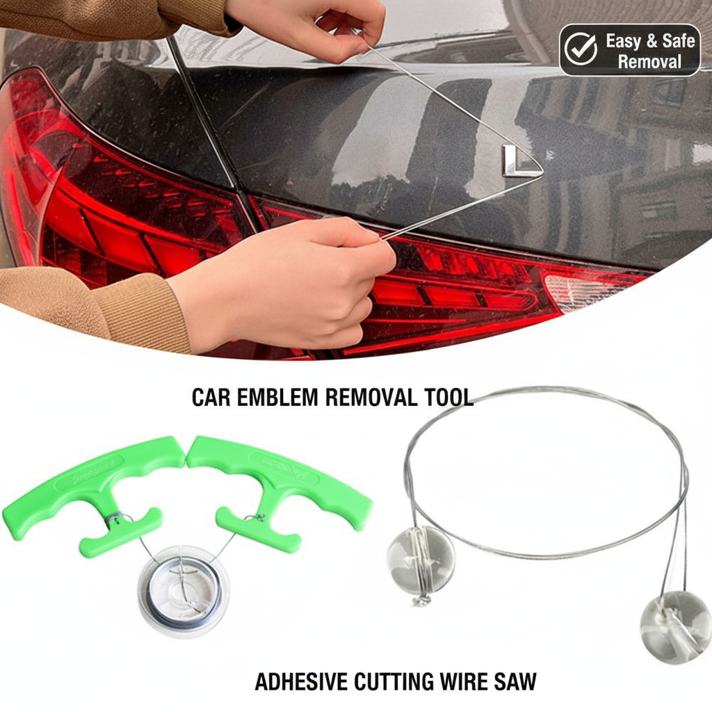 Car Emblem Remover Tool Kit Pr - Monofilament Line incelemesi ve fiyatı