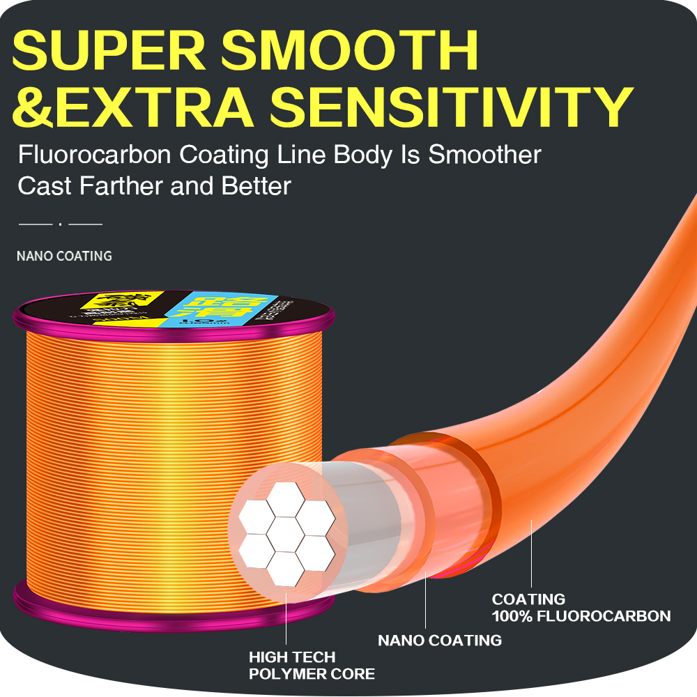 ZUKIBO 500m Fluorocarbon Coati - Fluorocarbon Line incelemesi ve fiyatı