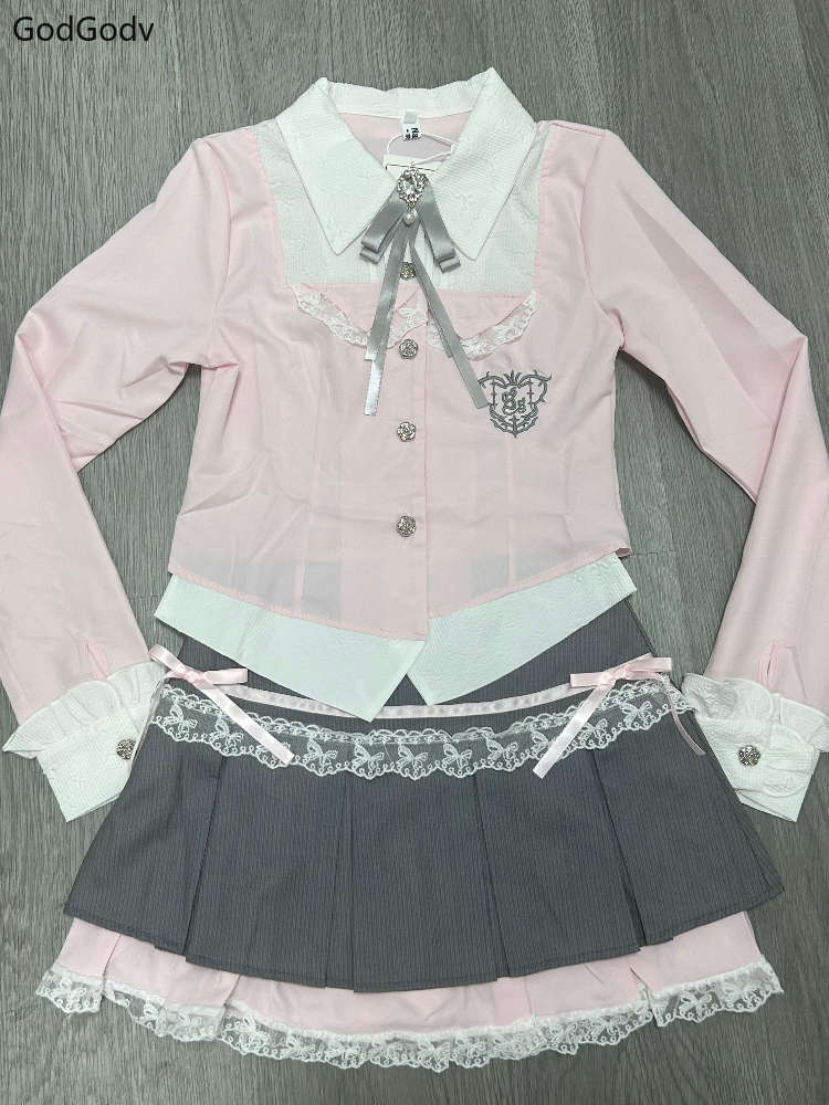 Spring Y2K Princess Outfits Wo - Fly Line incelemesi ve fiyatı