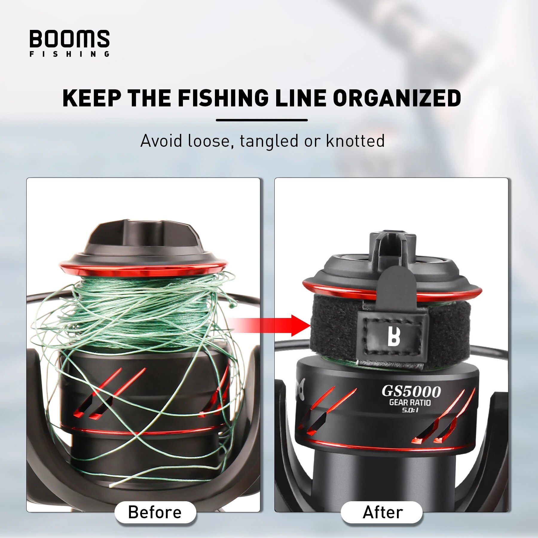 Booms Fishing SB1 4Pcs Spinnin - Fishing Line Box incelemesi ve fiyatı